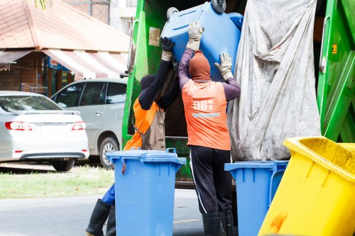 Eco-friendly disposal of items from a loft clearance